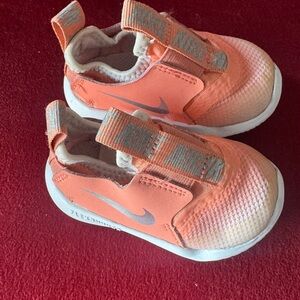 Nike Kids Vibrant Orange Sneakers